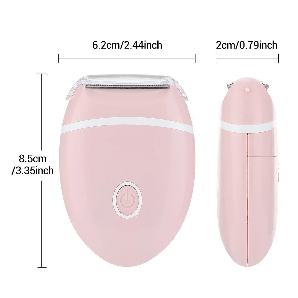 Portable Electric Hair Removal Epilator Women Permanent Painless Face Body Trimmer Bikini 30ml Salicylic Acid Acne Removal Cream